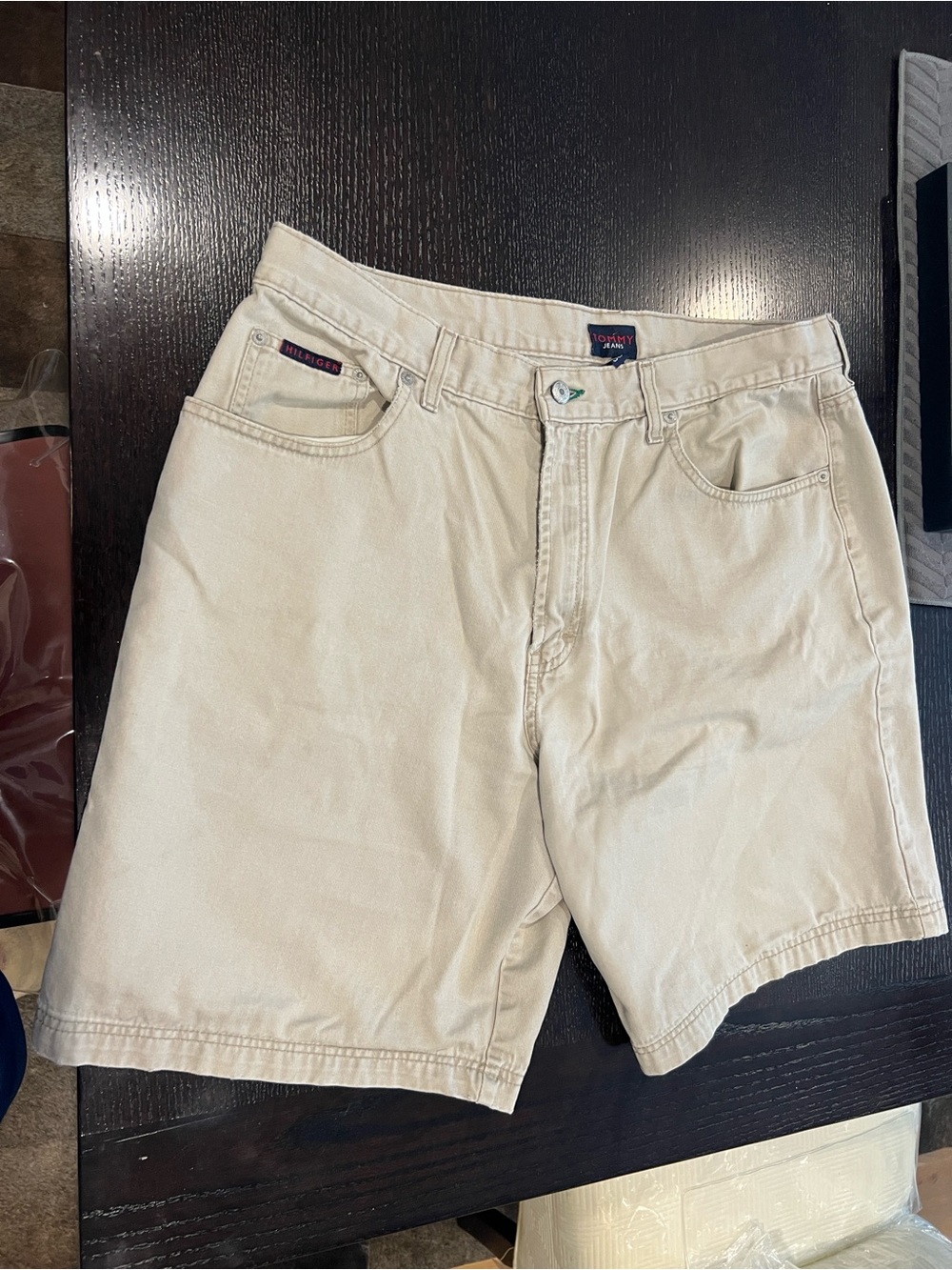 Tommy Hilfiger Beige/Tan Jean Shorts
